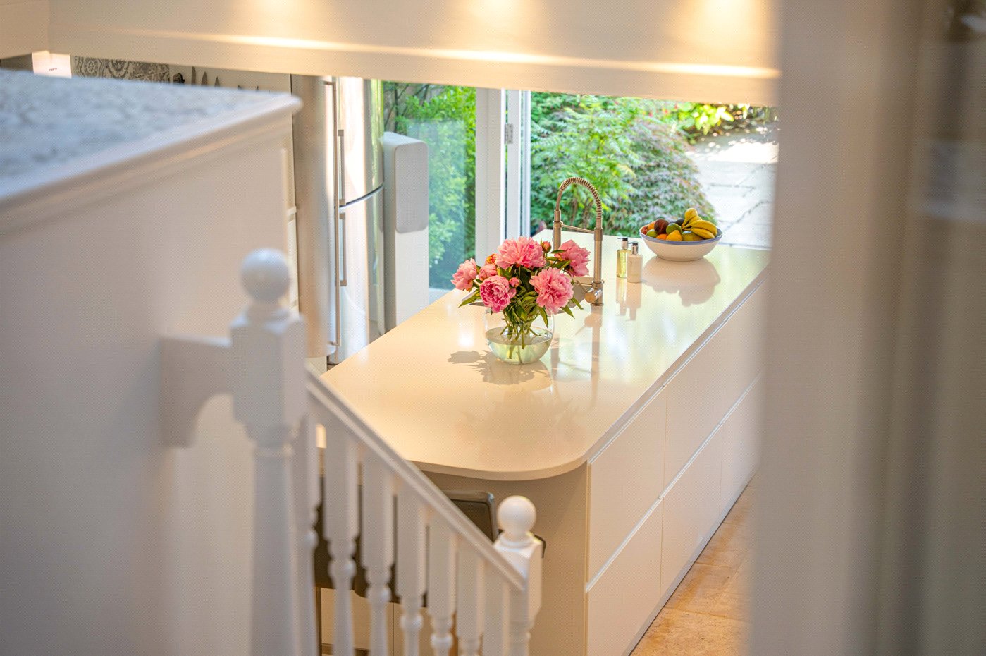 Stairs To Kitchen